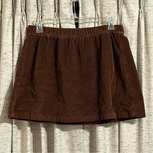American Eagle Corduroy Pull-On Skirt - XL